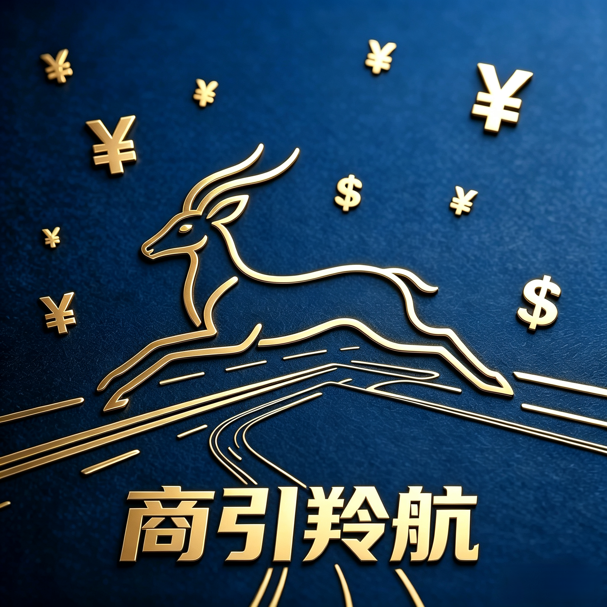 商引羚航 Logo